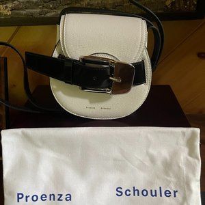 Proenza Schouler Leather Crossbody Buckle Bag